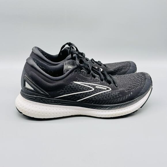 Brooks Shoes Womens 8.5 Black Glycerin 19 Athletic Running Sneakers Cushioned - Picture 1 of 11